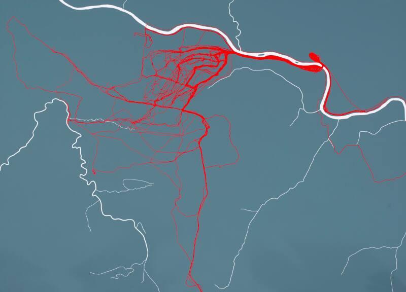 Locking down the line (52 walks for 52 days)