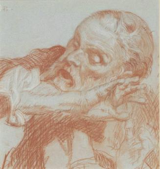 Study for Standing Figure on Right of "The Last Supper"