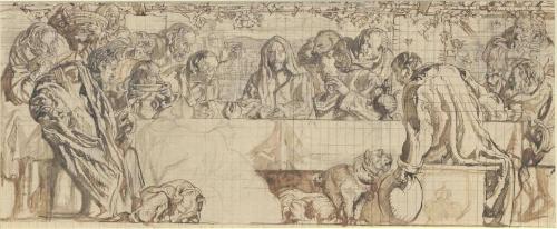Study for "The Last Supper"