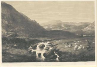 A Stream In The Highlands - An Artist's Ramble In The North Of Scotland