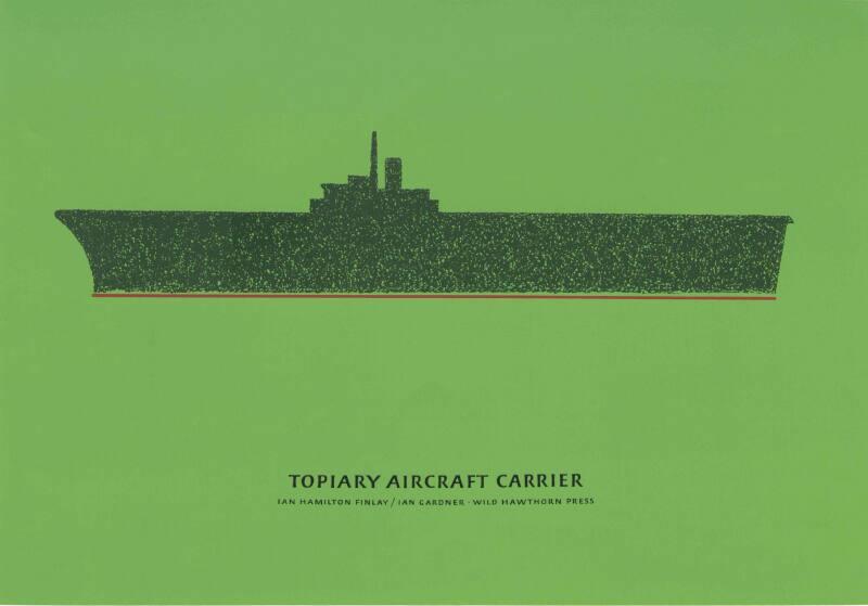 Topiary Aircraft Carrier