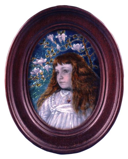 Oval Enamel Plaque by James Cromar Watt