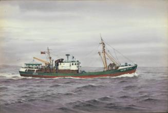 Watercolour and Ink Painting of BEN LORA SN43