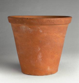 Terracotta Flower Pot by Seaton Pottery
