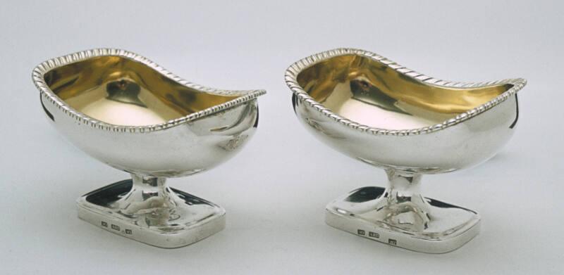 Two Salt Bowls by William Jamieson