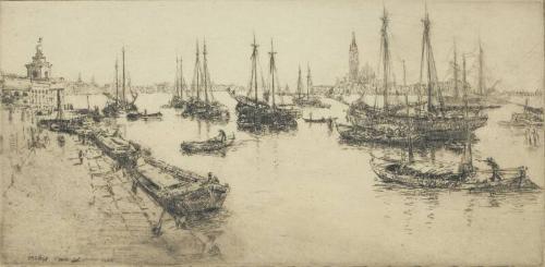 Shipping in the Giudecca Canal