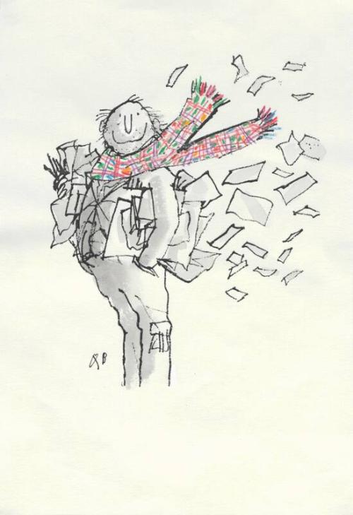 Self Portrait with Tartan Scarf