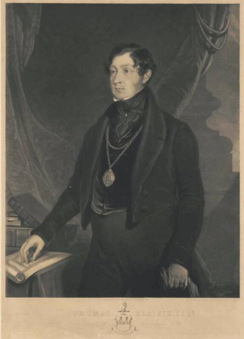 Portrait of Sir Thomas Blaikie (1802-1861)