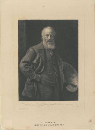 Portrait of J.C. Hook RA