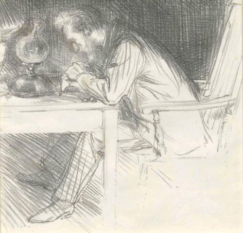 The Wood Engraver - Portrait of Charles Ricketts