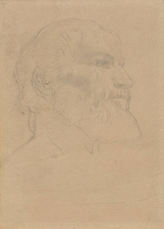Head of a Man - facing right