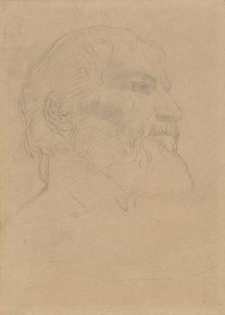 Head of a Man - facing right