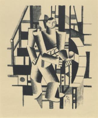 Composition aux Deux Personnages