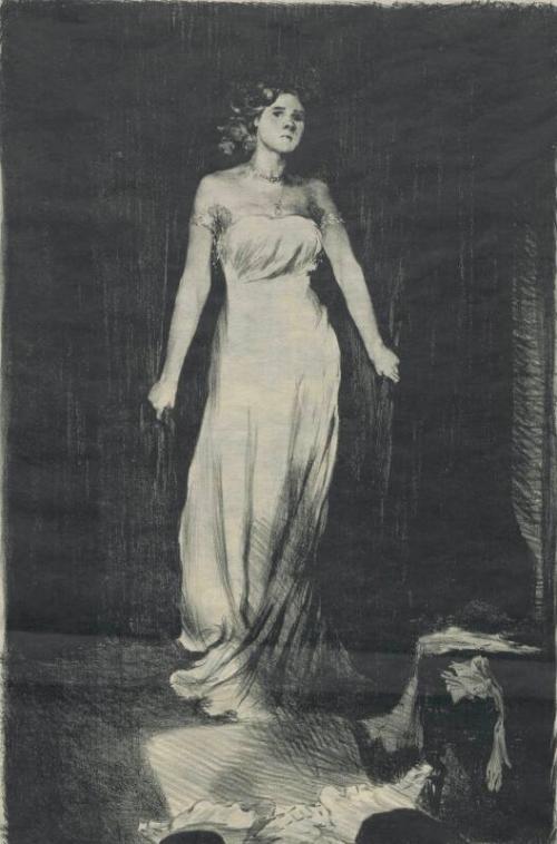 Anger - Eleonora Duse In "La Gioconda