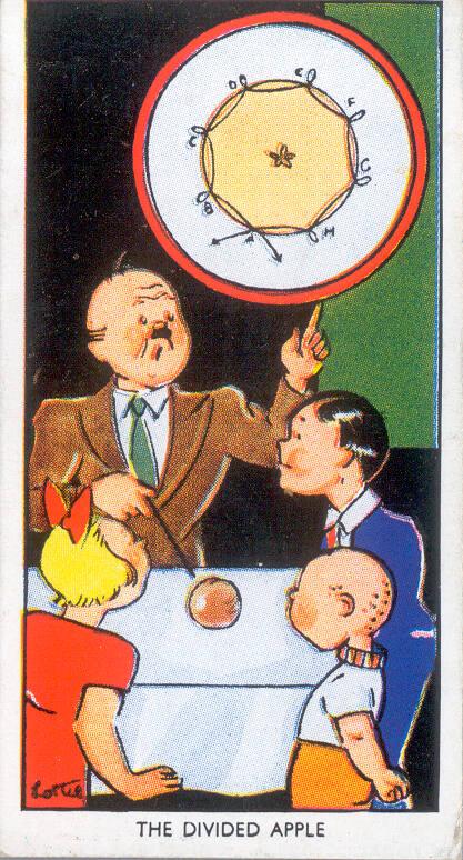 Carreras Ltd Cigarette Cards: Amusing Tricks And How To Do Them Series - No. 34 The Divided App…