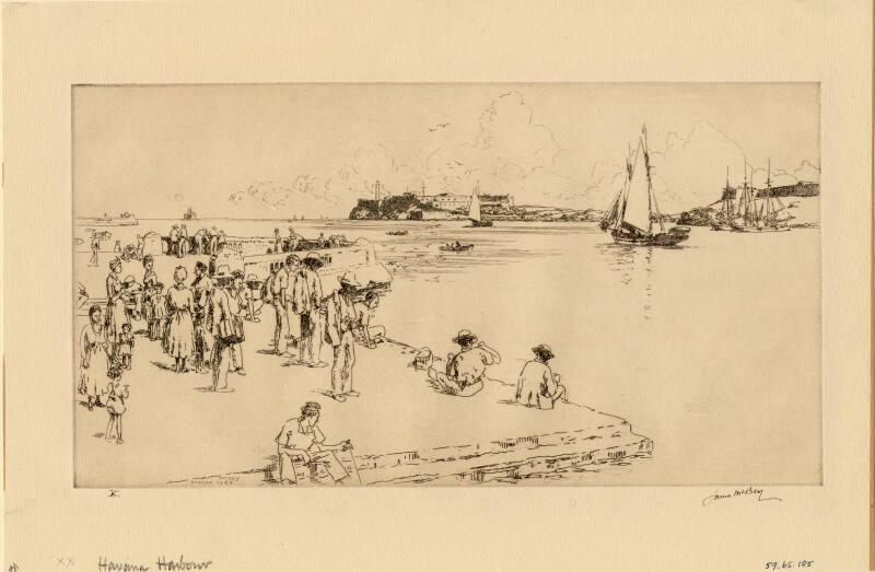 Havana Harbour (M H 278) by James McBey