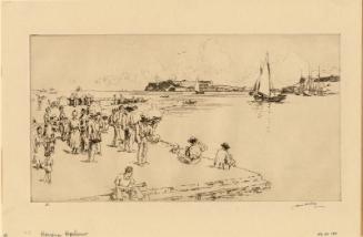 Havana Harbour (M H 278) by James McBey