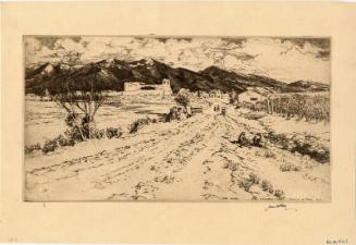 Ranchos De Taos-Mh 284 by James McBey 