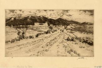 Ranchos De Taos-Mh 284 by James McBey