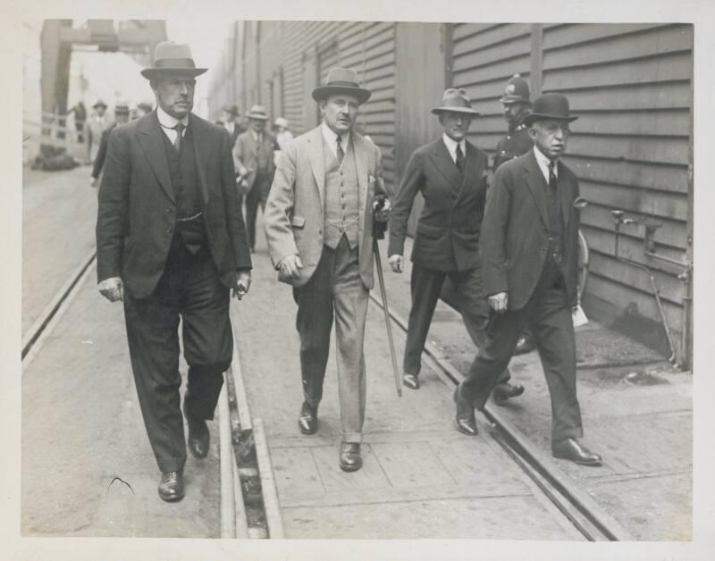 2. HRH Prince Arthur of Connaught on his way to board the Carnarvon Castle