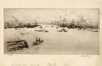 Manhattan No 1(Mh 275) by James McBey