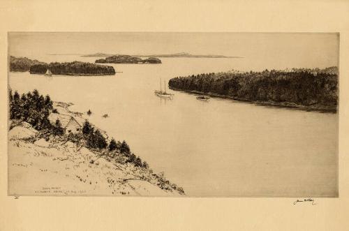 North East Harbour, Maine(Mh 282) by James McBey 