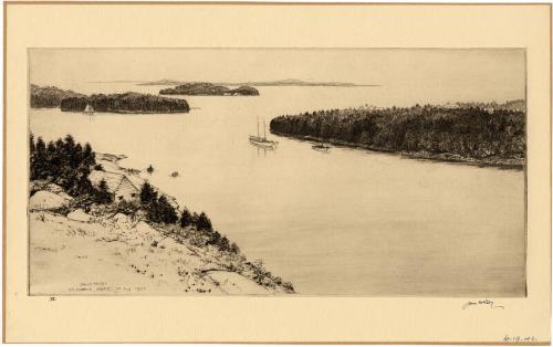 North East Harbour, Maine(Mh 282) by James McBey 