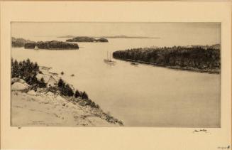 North East Harbour, Maine(Mh 282) by James McBey