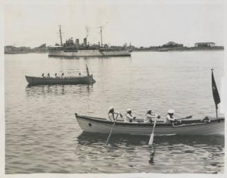35. HMS Delphinium in Lobito Bay