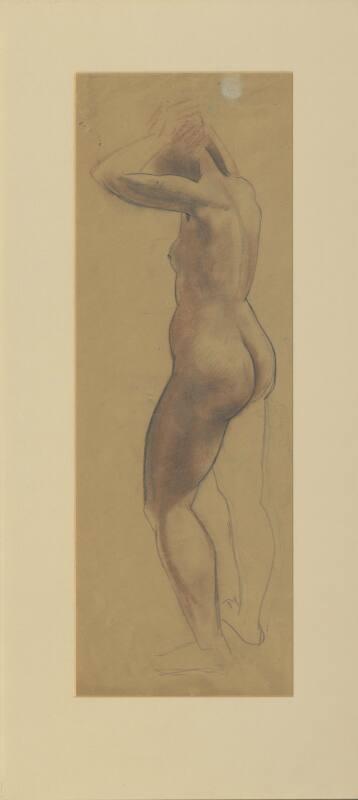 Female Nude - Study For "The Evening Star