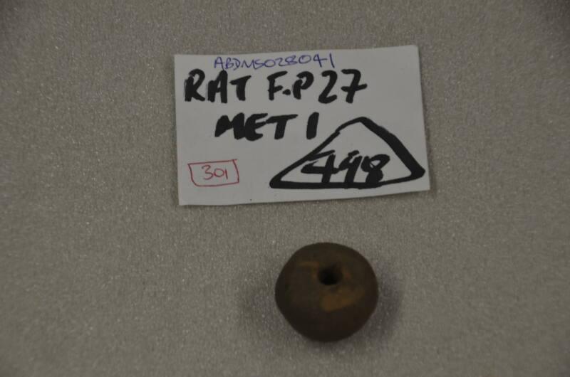 Rattray, Circular Spindle Whorl