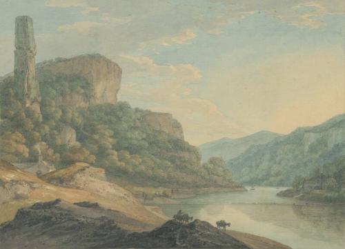 Landscape with Cottage and Figures