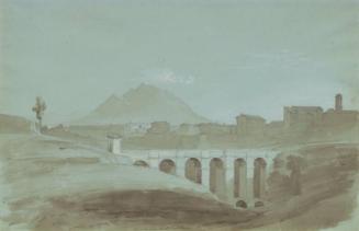 Sorracte from Civita Castellana