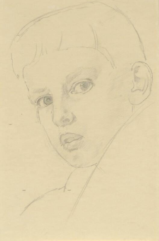 Head of a Young Boy