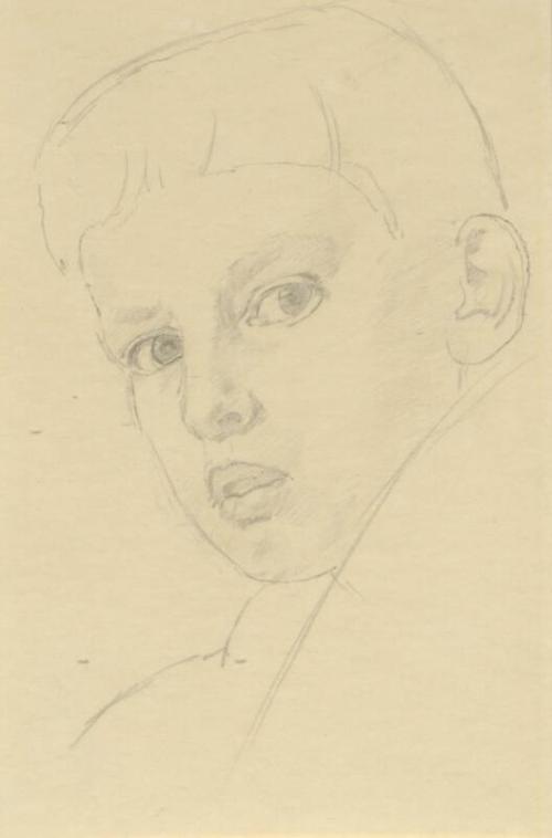 Head of a Young Boy