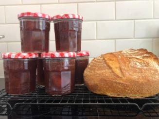 Home-made Bread and Jam