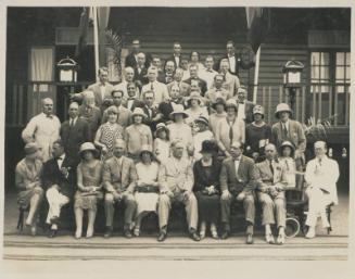 119. Group taken on steps of the Club at Lobito