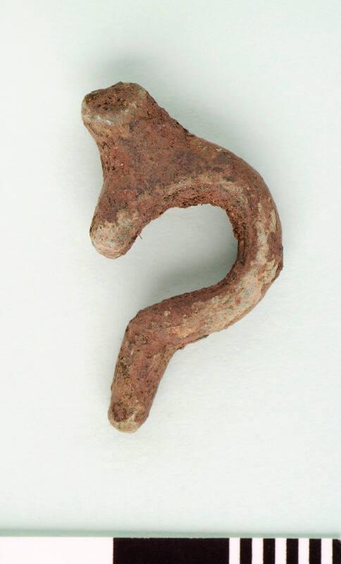 Copper alloy brooch from Rattray