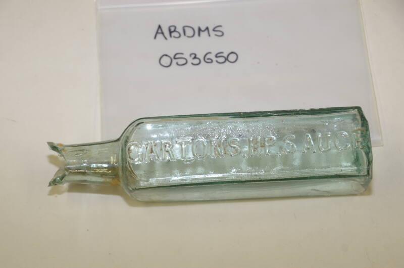 E40 Garton's Hp Sauce Bottle