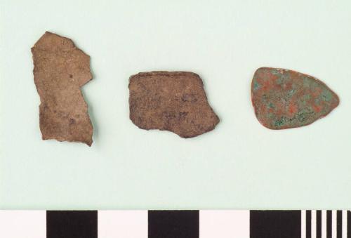 Rattray, Copper alloy sheet fragments (3)