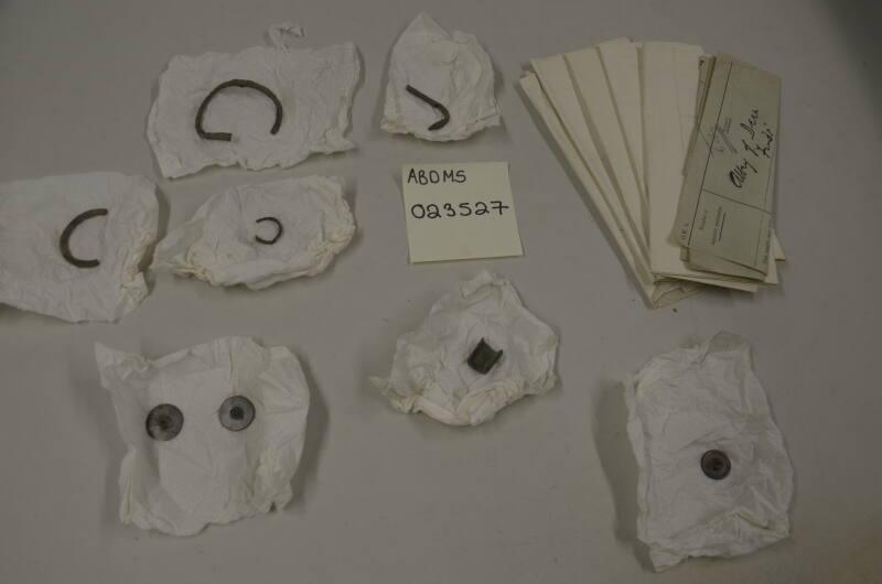 Deer Abbey Pottery And Various Rings/Bracelets, Seal Impression Etc. (Newspaper Dated 1966, Therefore Not E22)