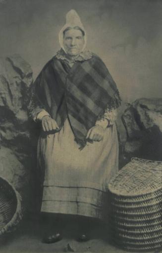 Photograph Of An Unidentified Fishwife, Late 19th Century