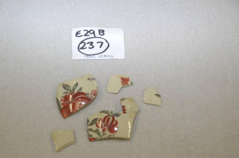 E29 Creamware Teapot