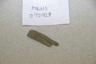 Copper alloy pocket sundial fragment