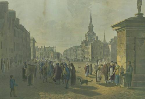 The Castlegate, Aberdeen In 1800