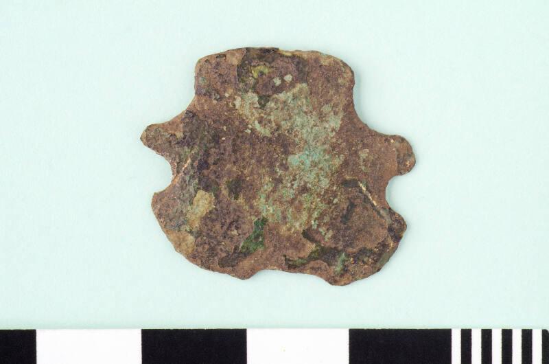 Copper alloy plaque from Rattray