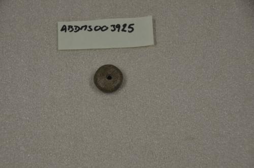 Pierced Stone Disc -Possibly Bead