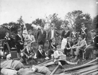 Boys "Ready for Home" at Boys Brigade Camp at West Maldron Torphins