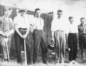 "Fatigue Party" at Boys Brigade Camp, Torphins