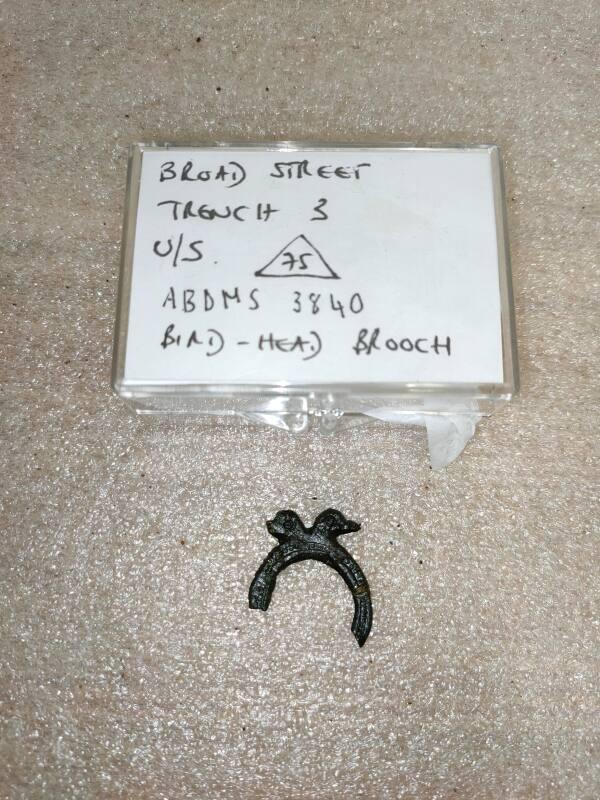 AB/B/73 Copper Alloy Brooch